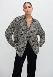 Long Sleeve Silk Shirt - Kyoto - Matteau